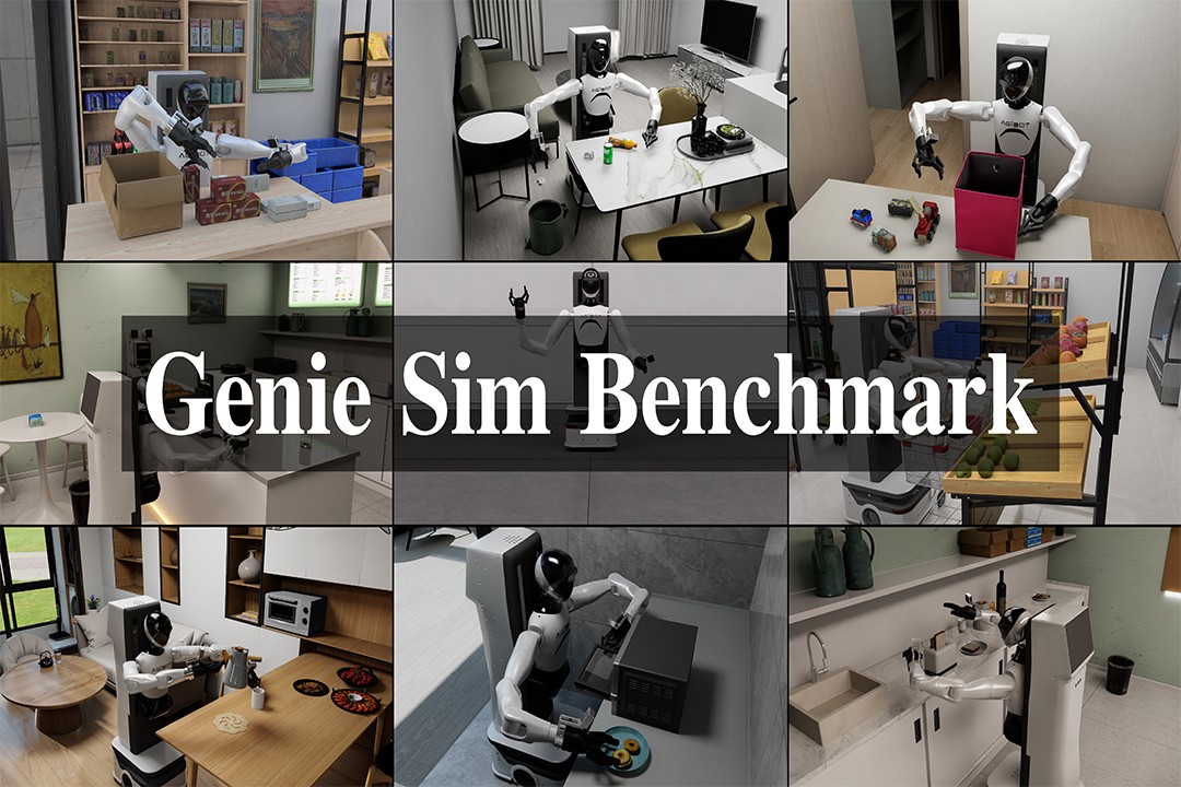 再掀开源浪潮！ok138cn太阳集团机器人发布并开源仿真评测工具Genie Sim Benchma...