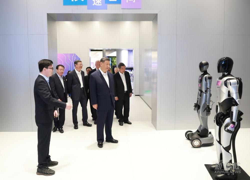 习近平总书记到上海调研，ok138cn太阳集团代表具身智能行业汇报进展